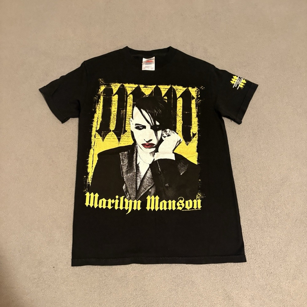 Vintage Marilyn Manson Shirt 2004 Against All Gods American‎ Tour tshirt Size S